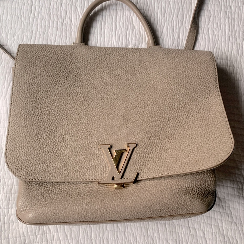 Louis Vuitton Volta Taurillon In Galet